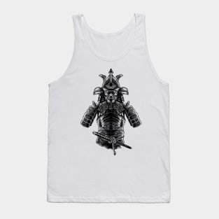 Samurai's Shield - Traditional Japanese Armor Tank Top